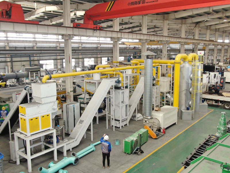 copper granulator delivery