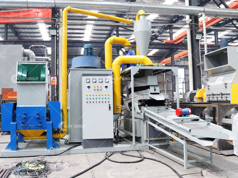 Copper Wire Scrap Granulater Shredder Machine