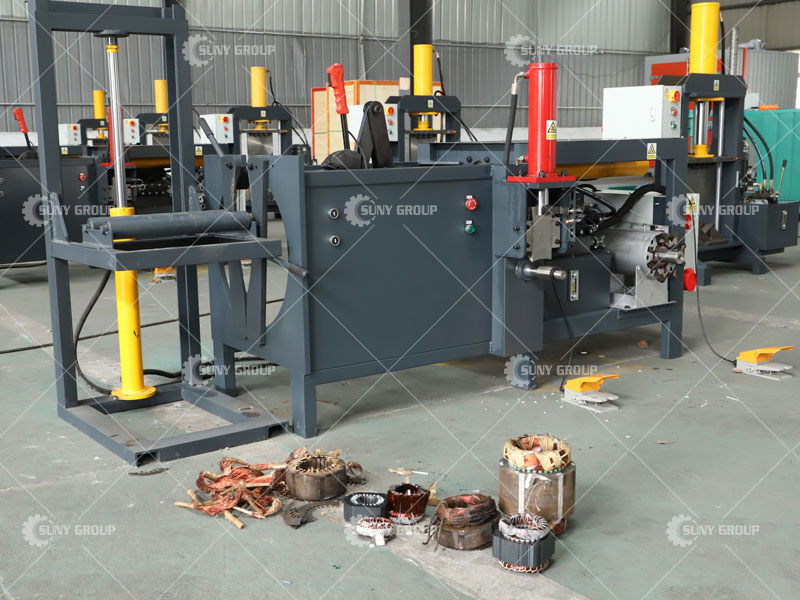 Motor Copper Cutting and Stripping Machine