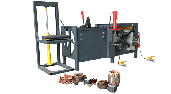 Motor Stator Copper Removing Machine