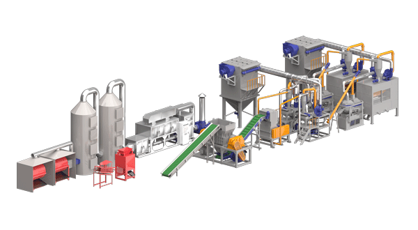 E-Waste Printed Circuit Board (PCB) Recycling Plant