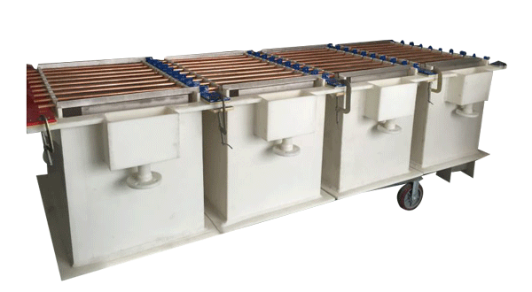 Scrap copper electrolytic purification machine