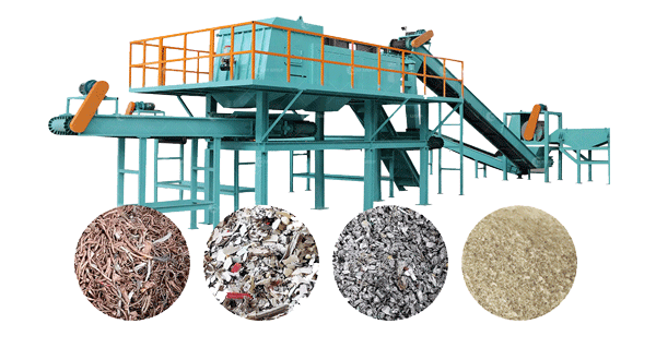 Waste Refrigerator Recycling Line