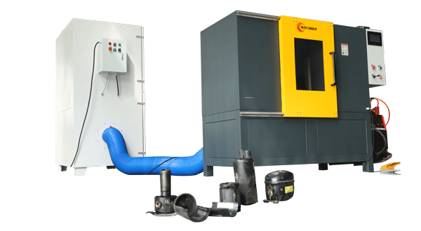 Compressor Shell Cutting Machine